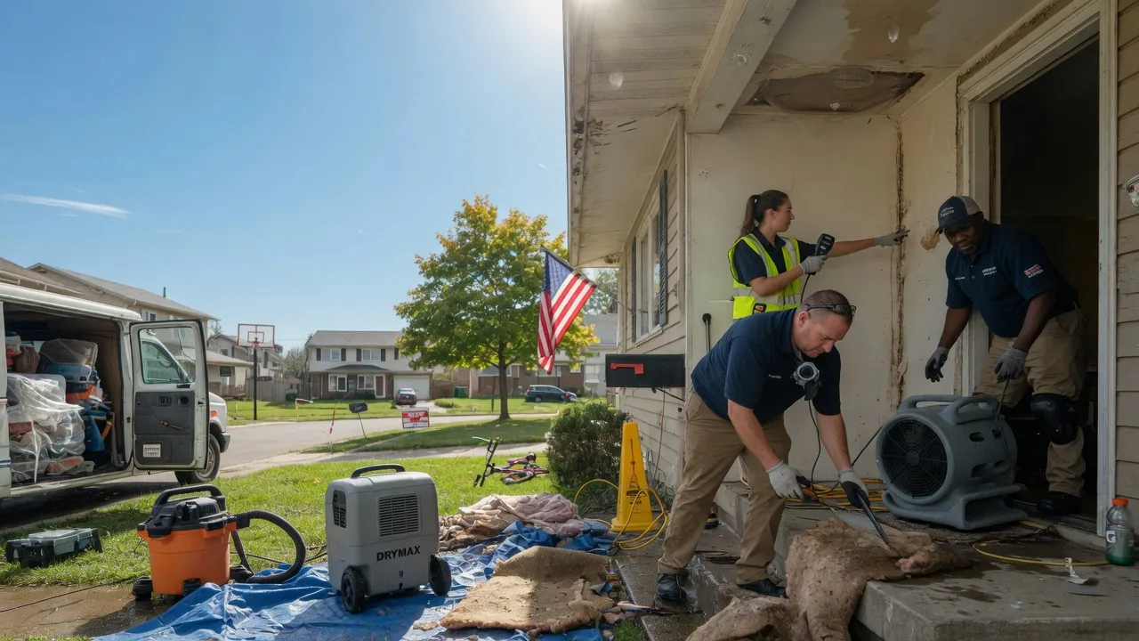 Water Damage Restoration in Walker, LA near me